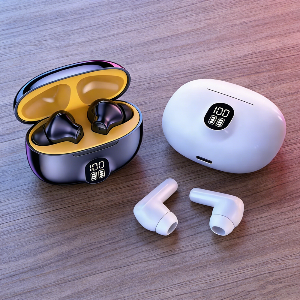 Wireless Gaming Headphones With Bluetooth Microphone And Noise Reduction For Clear Sound black