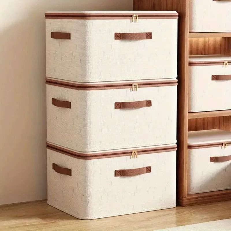 Heavy Duty Hard Shell Storage Box With Lid And Zipper Closure xxl