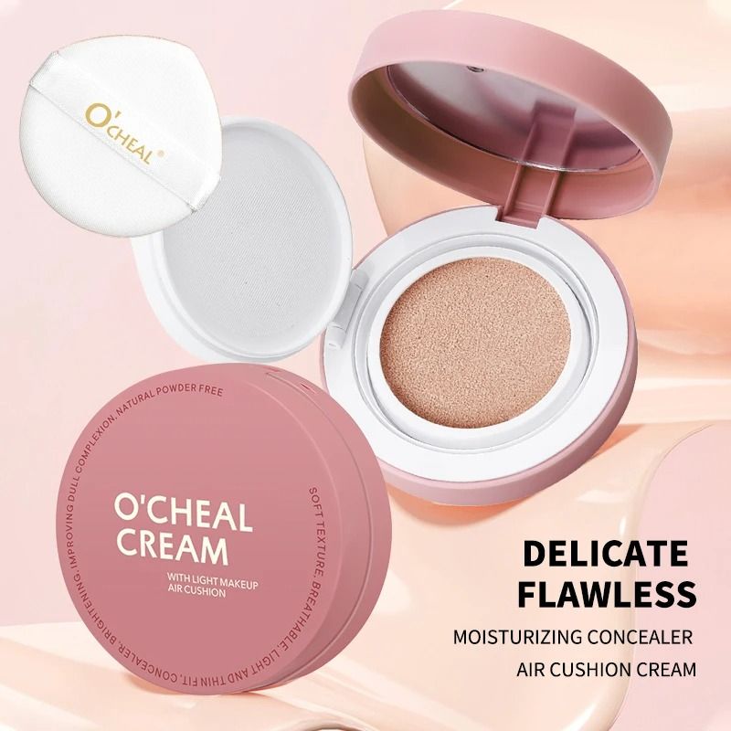 CC Cream Cushion Foundation Long Lasting Moisturizing Concealer 02 Natural