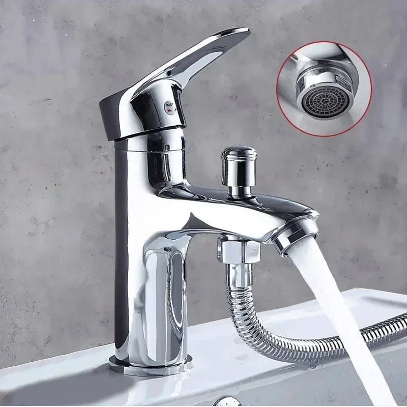 Premium Modern Basin Tap & Bathroom Sink Faucet With Single Hole Faucet Design + Multifunction Shower Faucet Accessories faucet And Shower A