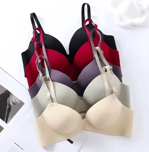 Seamless 3 4 Cup Wireless Push Up Bralette For Everyday Comfort k01 beige 34 a