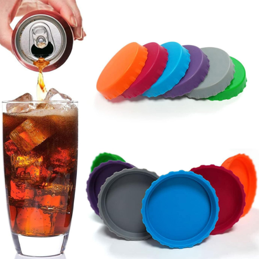 Silicone Can Lids Leak Proof Sealing Soda And Beer Can Covers Silicone Can Lids Leak Proof Sealing Soda And Beer Can Covers