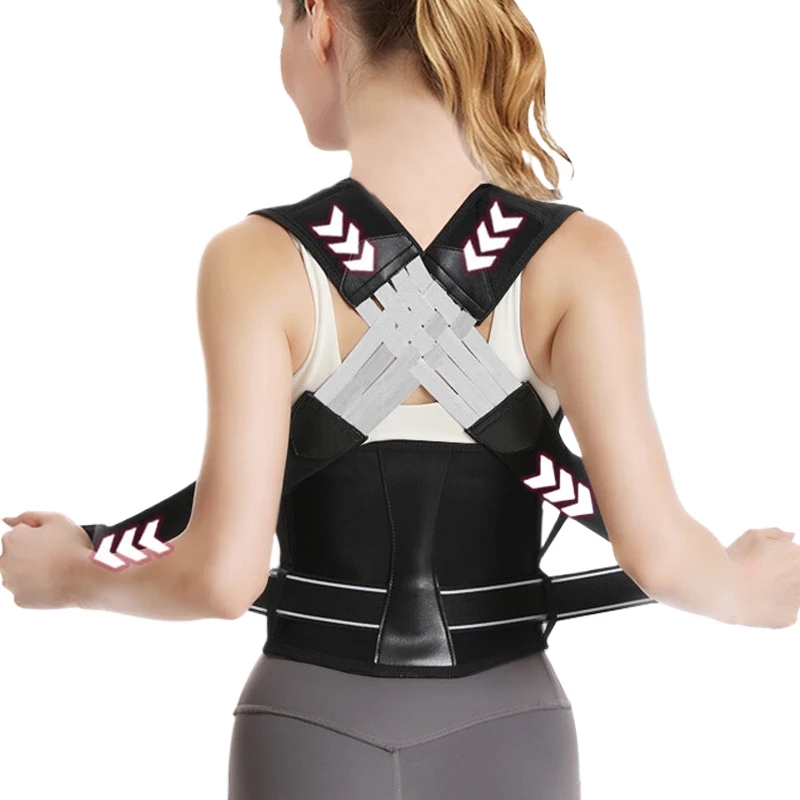 Adjustable Posture Corrector Brace With Thoracic Support For Neck Shoulder Pain Relief And Back Alignment xxxl