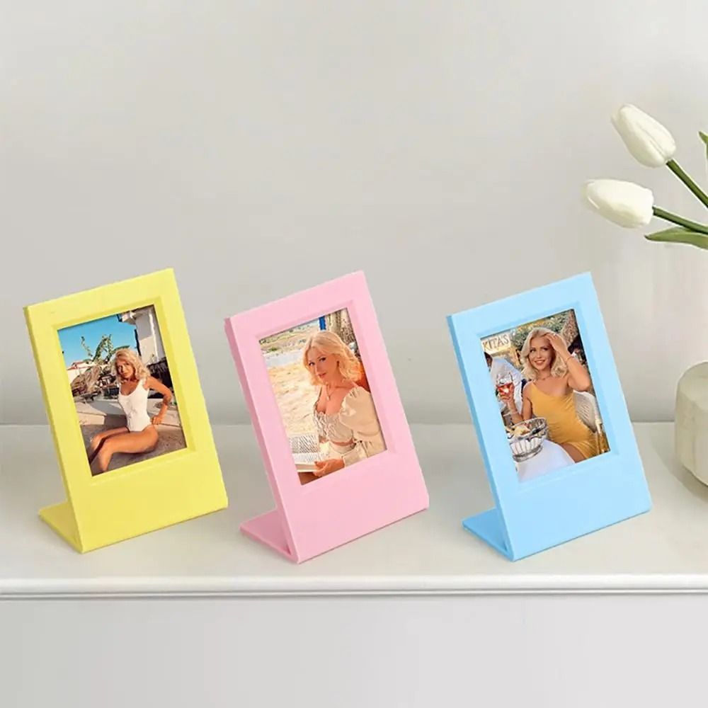 CrystalClear Instax Mini Photo Frame Set For Fuji Instax Instant Prints transparent 2 Pcs