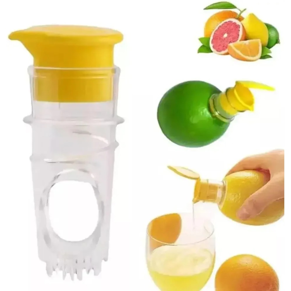 Clear Screw Top Lemon Squeezer With Built In Filter Portable Manual Lime Juicer Citrus Juice Extractor Clear Screw Top Lemon Squeezer With Built In Filter Portable Manual Lime Juicer Citrus Juice Extractor