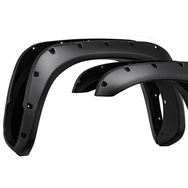 Flexible Fender Flares For Dodge Ram Pocket Rivet Style Flexible Fender Flares For Dodge Ram Pocket Rivet Style