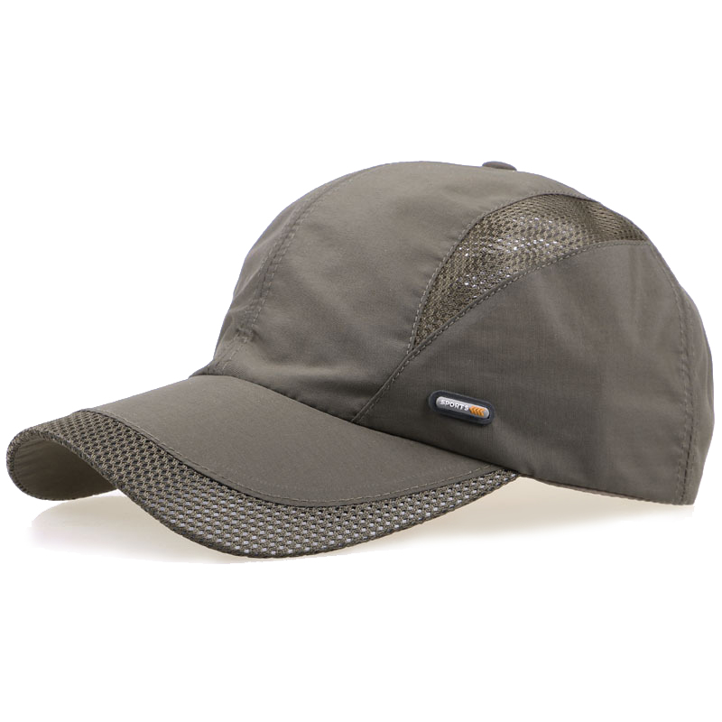Ultra Thin Summer Baseball Cap, Quick Drying For Women And Men, Ideal For Sports, Outdoor, Mountaineering, Hiking army Green