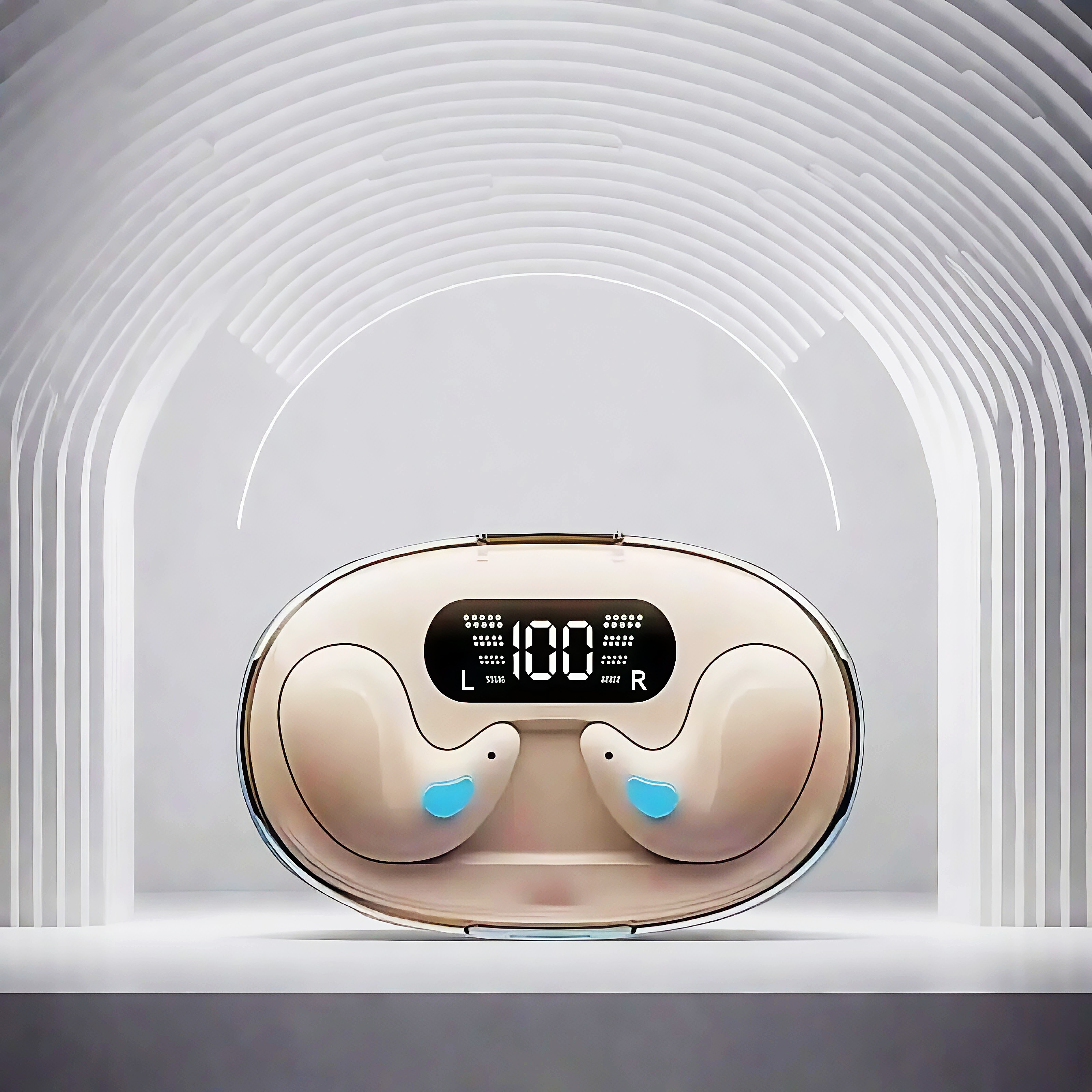 Waterproof Wireless Bluetooth Earbuds Mini Stereo Headphones With Enhanced Sound white