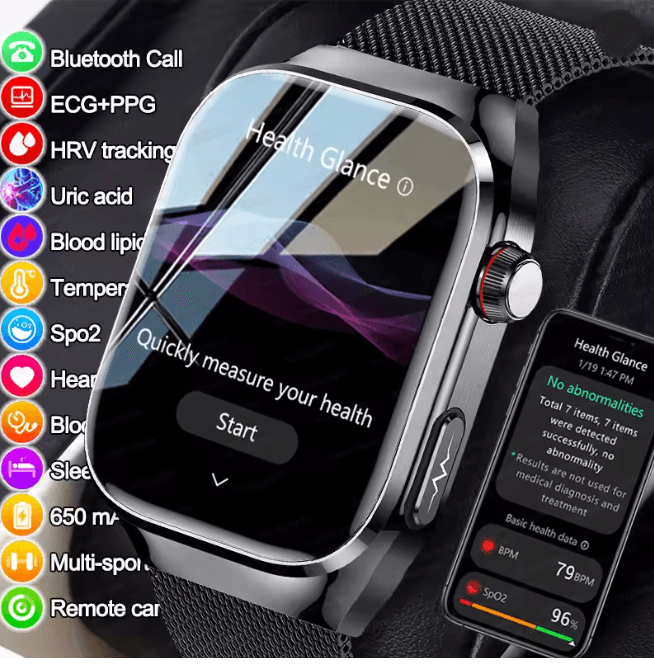 VitalScan Pro Health Monitoring Smart Watch With Bluetooth Calling 13