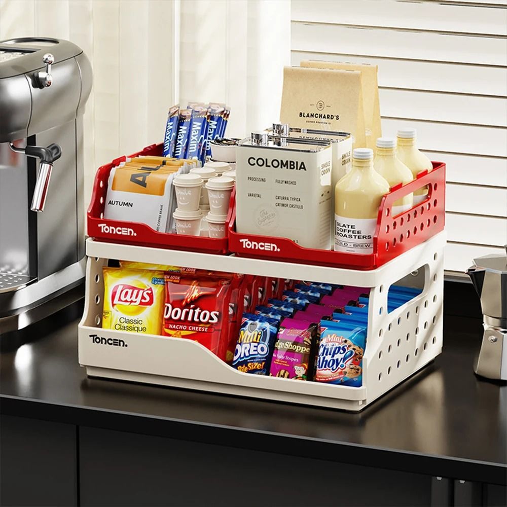 Foldable Desktop Bookshelf Organizer With Pegboard Storage Rack black (s)