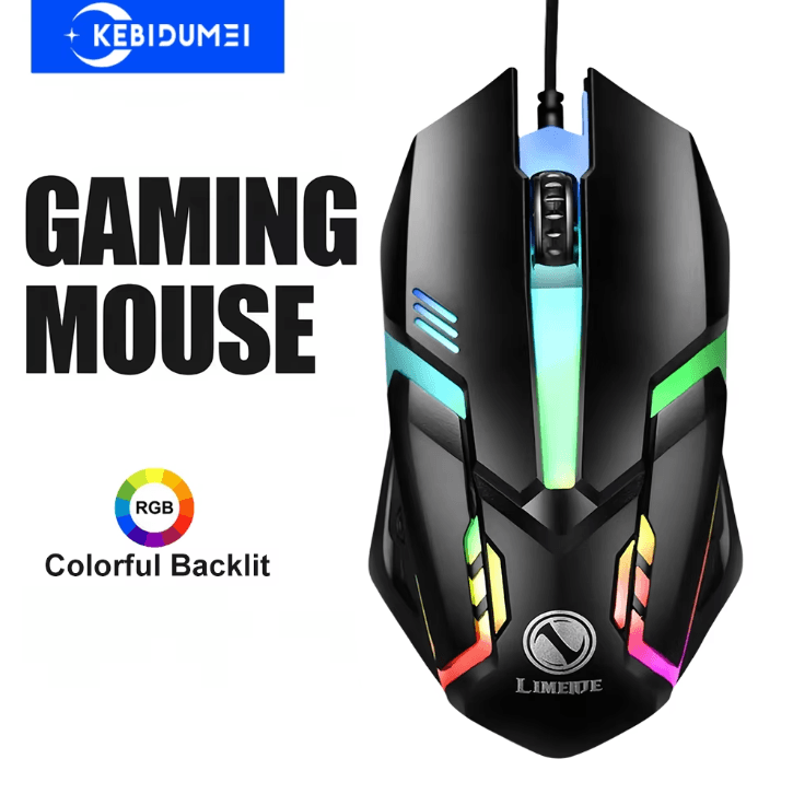 SpectraGlow USB RGB Gaming Mouse Wired Esports & Office Mouse For PC & Laptop white Mouse
