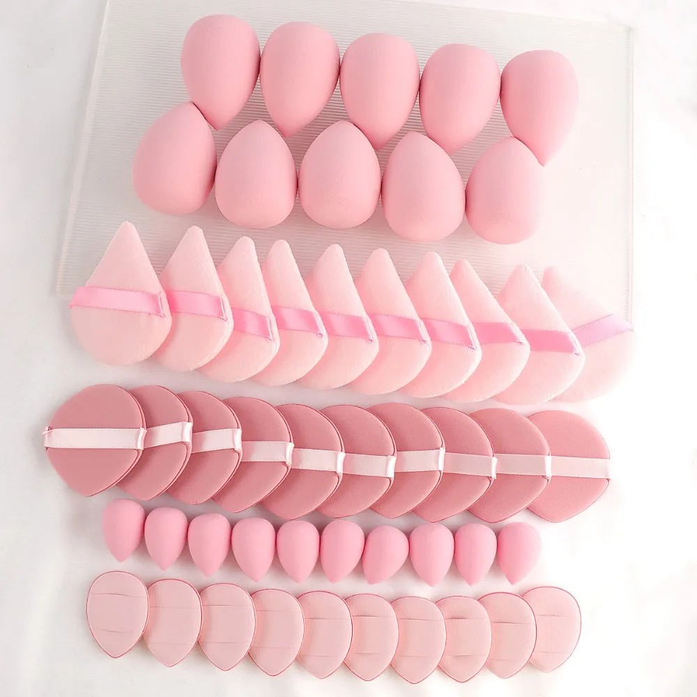 Makeup Sponge Powder Puff Soft Beauty Sponge For Foundation And Concealer Application pink