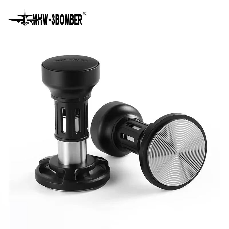 MHW 3BOMBER 4 Spring Constant Pressure Tamper Professional Impact Espresso Tamper For 51 53 58mm Portafilters 58.35 Mm Thread Set