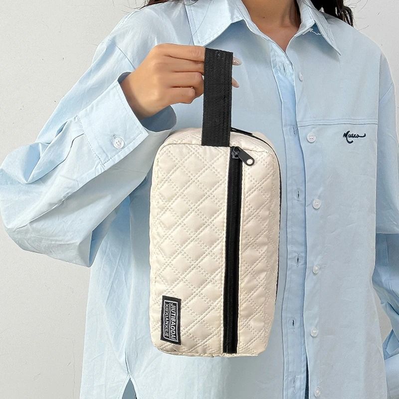 Large Capacity Mens Business Travel Toiletry Organizer Bag purple