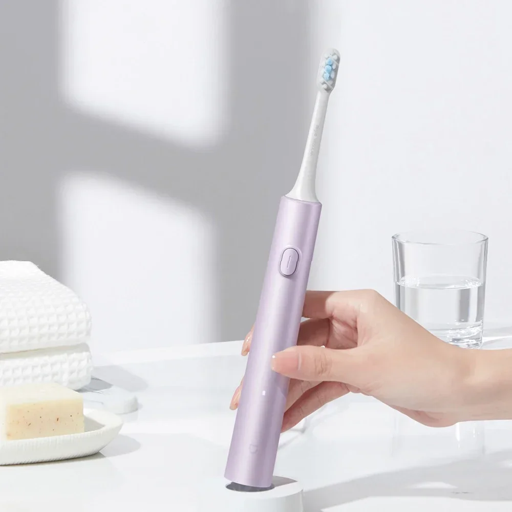 Sonic Electric Toothbrush RPM, Long Days Battery, Copper Free Brush Head, Waterproof blue