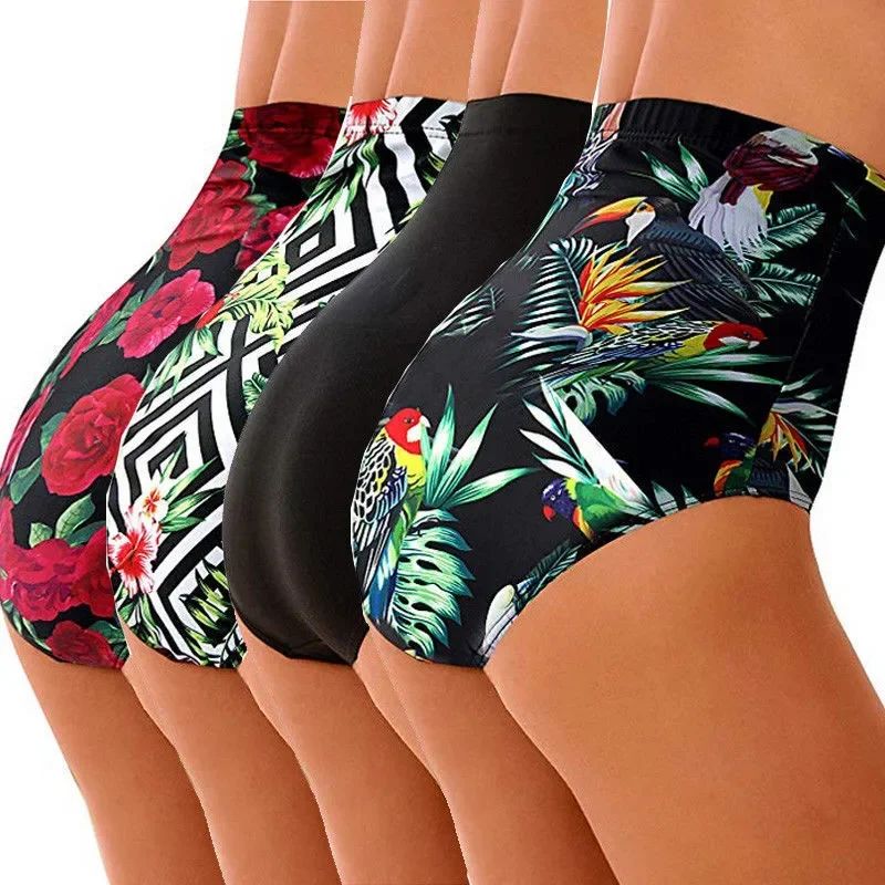 High Waist Bikini Swim Shorts For Women c s(us 4)