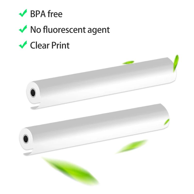A4 BPA Free Thermal Paper Roll Inkless Printing Paper For Portable Thermal Printers 5 Paper Roll