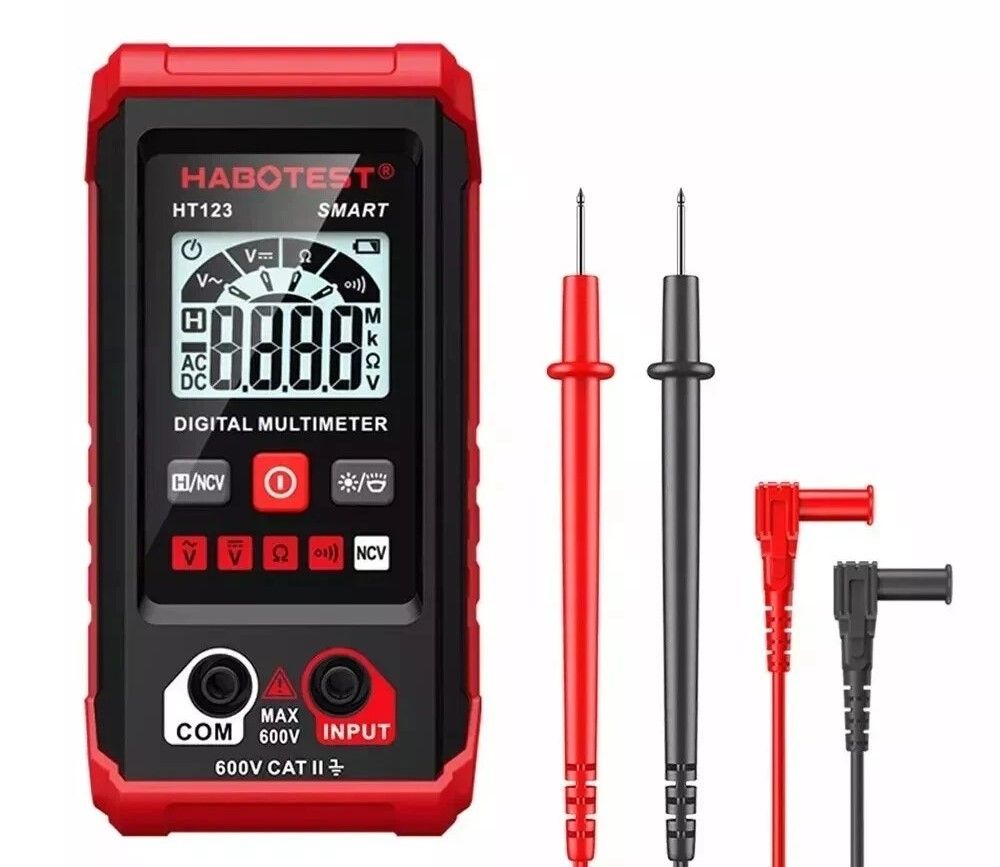 Digital Multimeter, AC DC Voltage Tester, Ohmmeter, Smart Voltmeter For Beginners Digital Multimeter, AC DC Voltage Tester, Ohmmeter, Smart Voltmeter For Beginners