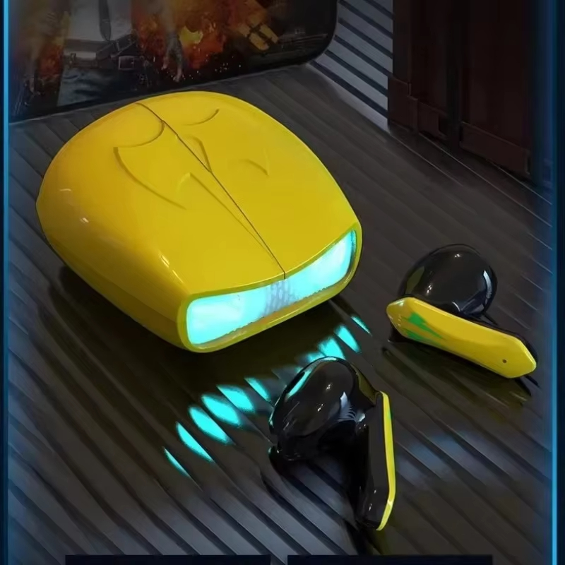 Bluetooth Earphones For Gaming & Sports Low Latency. yellow