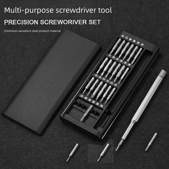 25 In 1 Magnetic Precision Screwdriver Set Electronics Repair Tool Kit 25 In 1 Magnetic Precision Screwdriver Set Electronics Repair Tool Kit