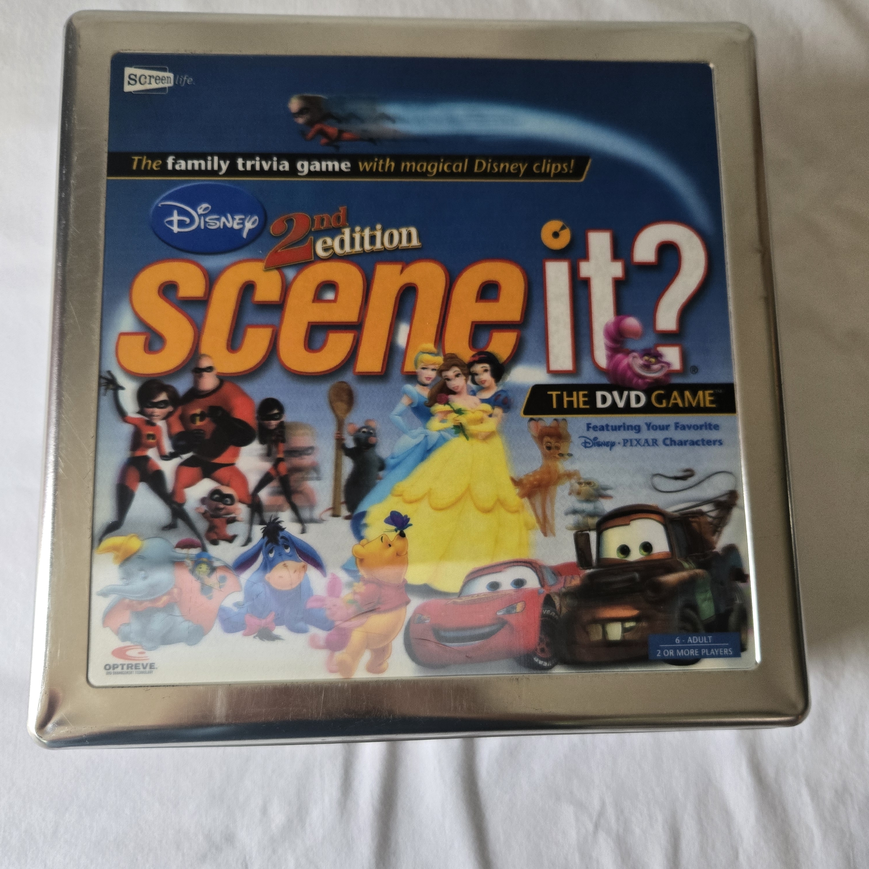Disney Video Games & Consoles | Disney Scene It? 2nd Edition Dvd Game - Silver | Color: Silver | Size: Os