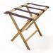 Wooden Mallet Folding Wood Luggage Rack Wood in Brown | 20 H x 23.75 W x 15.5 D in | Wayfair LR-LOBRN