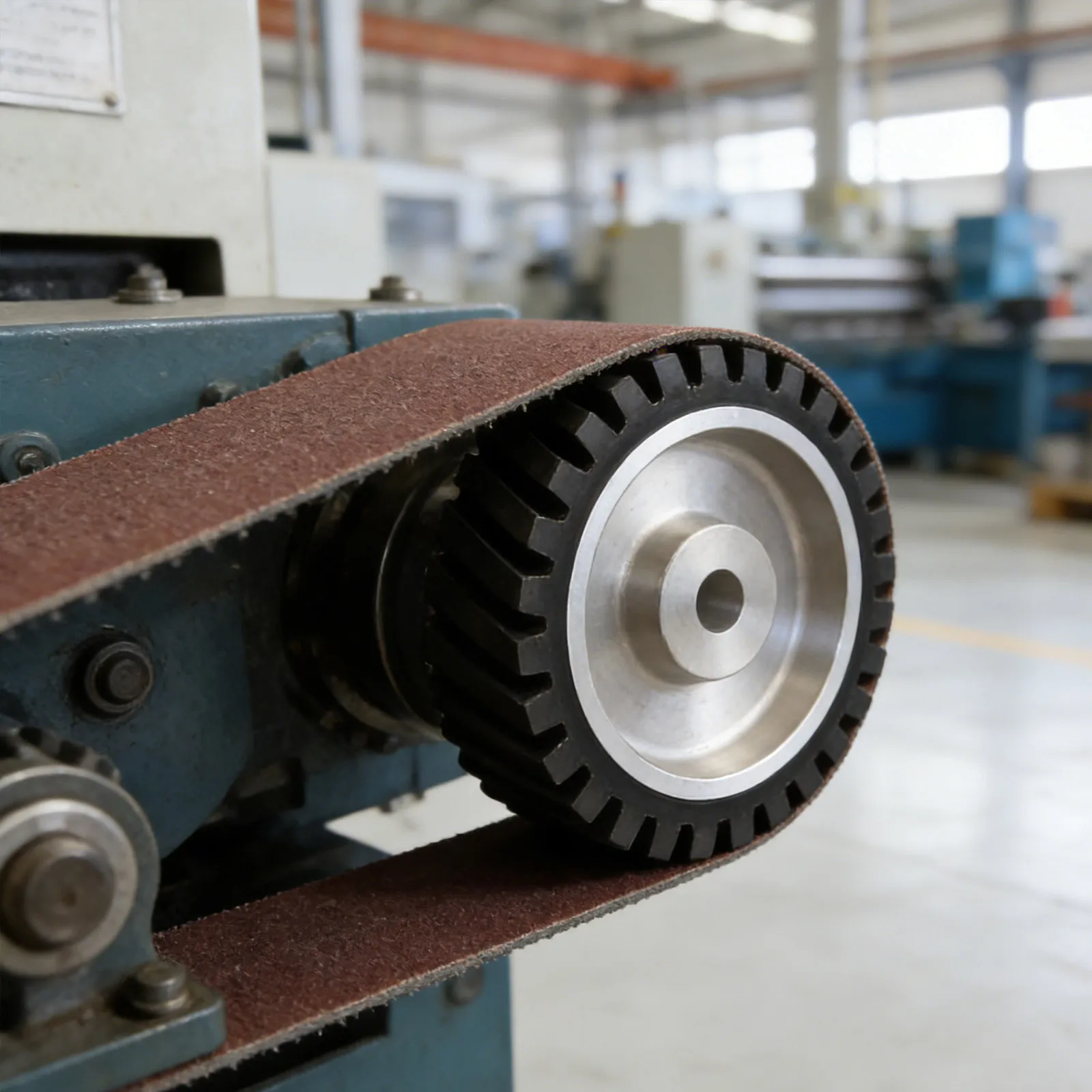 Bandschleifer-Kontaktrad für Metall- und Nichtmetall-Schleifen Image