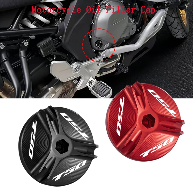 Motorrad-Motoröl-Einfülldeckel, Ölstopfenabdeckung, Zubehör für Suzuki GSXS 750 GSX-S GSXS750 GSX S750 2010–2022 Image
