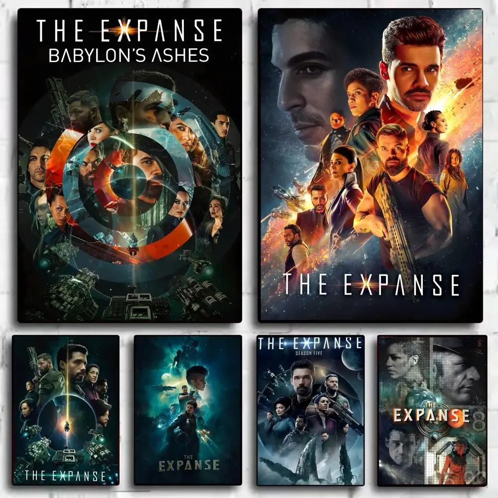 Poster zur TV-Serie „The E-Expanse“, trendige Wandkunst, guter Aufkleber, gedruckt auf PP-Papier, für die Dekoration von Café, Büro, Bar, bestes Geschenk Image