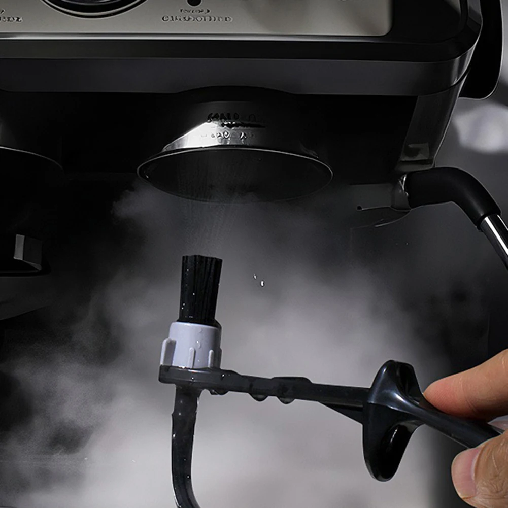 Dampfreinigungsbürste für Kaffeemaschinen, Reinigungsbürste für Espressomaschinen, Kaffee-Entkalkungsset für die Reinigung von Espressomaschinen