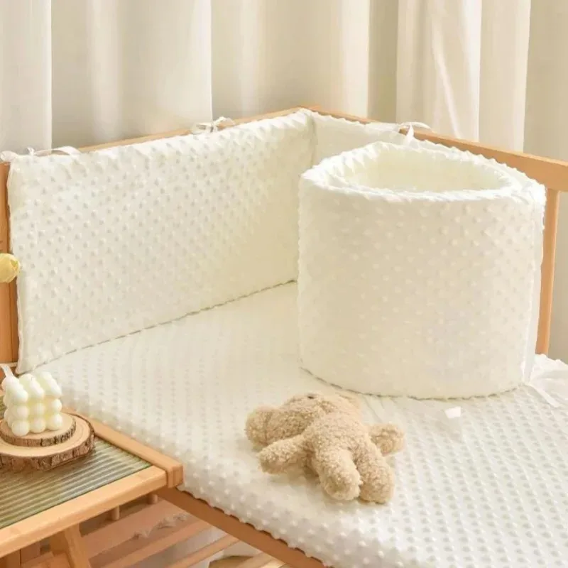 Babybett-Stoßstange im Kinderbett, Kinderbett-Schutz, abnehmbarer Wiegebenschutz, Kinderzimmer-Dekoration, erlaubt eine Babybett-Stoßstange in individueller Größe