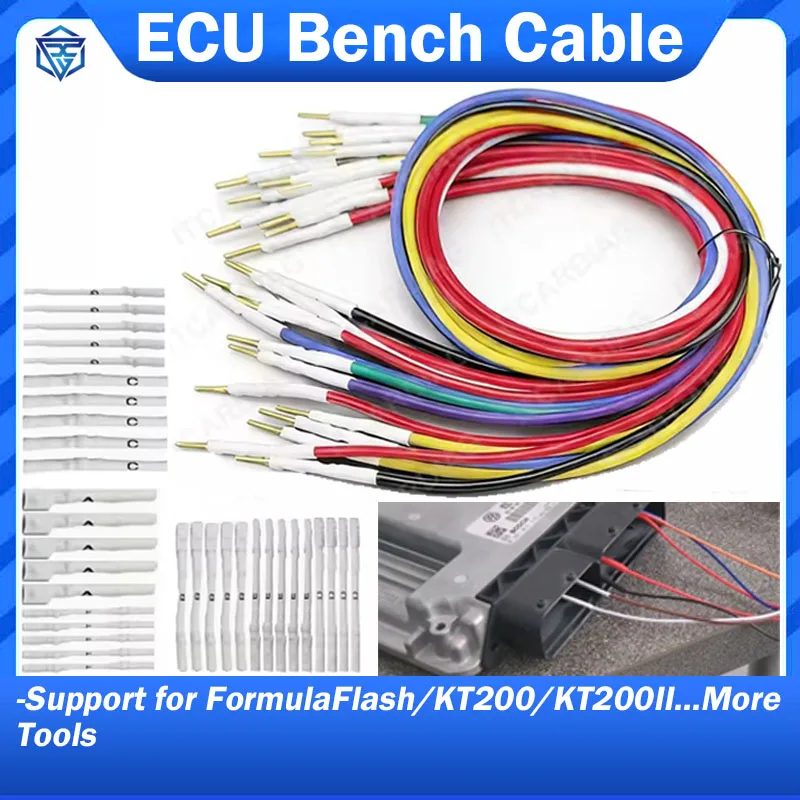 ECU-Anschlusskabel, ECU-Prüfstandkabel, FormulaFlash-Kabel, ECU-Pin-Adapter, ECU-Pin-Kabel, KT200II-Kabel, KT200-Prüfstandkabel Image