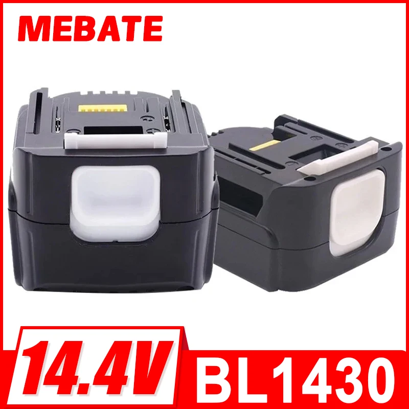 3500 mah 14,4 V Wiederaufladbare Li-lon Batterie Für Makita bl1430 BL1415 BL1440 196875-4 194558-0 195444-8 196388-5 BDF440 Image