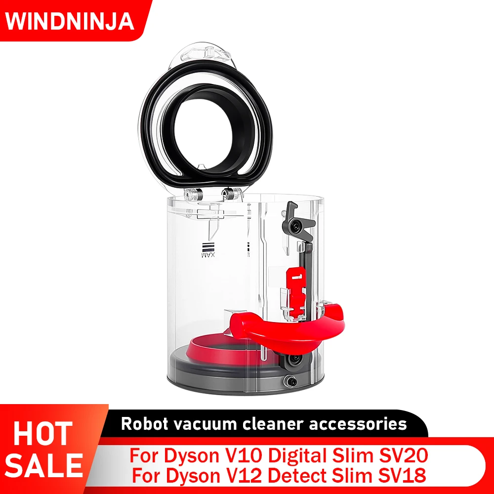 Für Dyson Handstaubsauger V12 Slim V10 Digital Slim SV18 SV20 Staubauffangbehälter Staubbehälter Mülleimer Zubehörteil Image