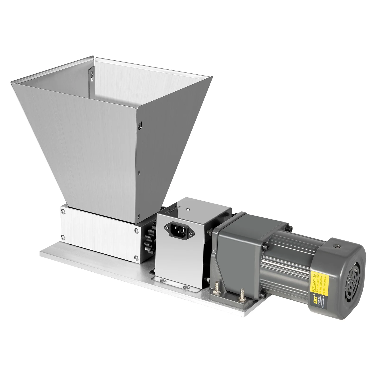 Elektrische Getreidemühle 60W 220V, Edelstahl-Mühle für Weizen und Mais, 20kg/h Kommerzieller und Privater Gebrauch Image