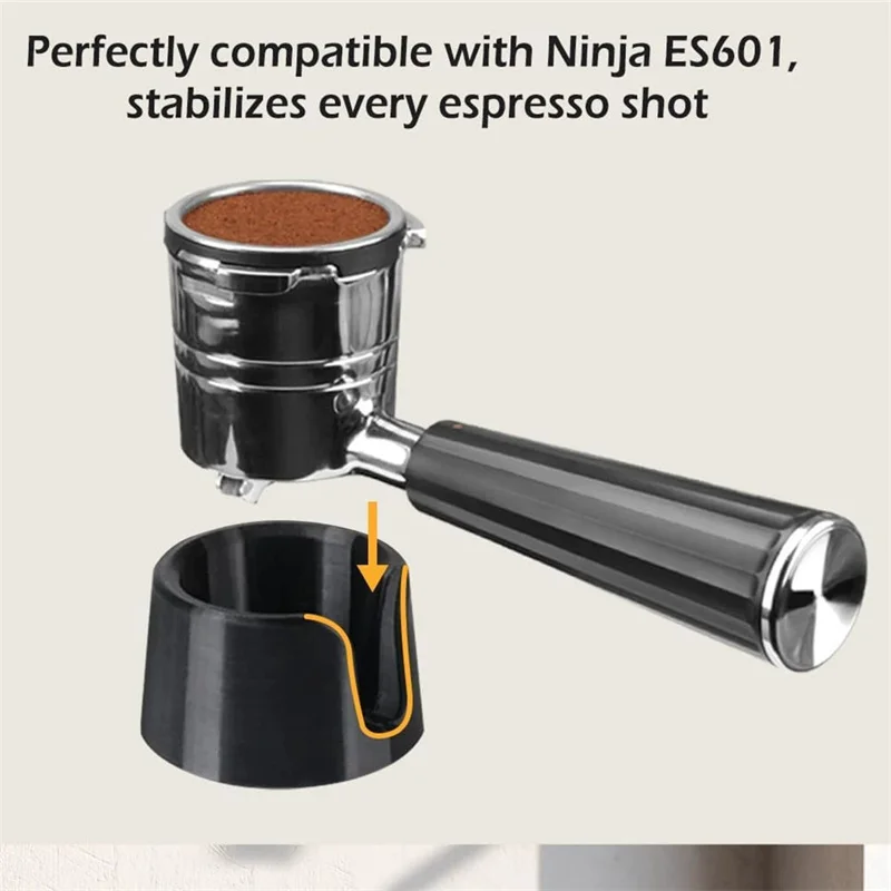 Für Ninja Luxe ES601 Zubehör Ninja ES601 Siebträger Halter Stopfen Basis Tamper Stehen für Ninja Espresso ES601 Kaffeemaschine Image