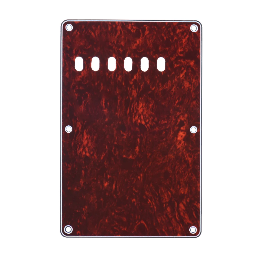 Piastra posteriore battipenna Copertura cavità tremolo Piastra posteriore stile vintage per Stratocaster Strat ST Chitarra elettrica stile moderno 4 strati Gu