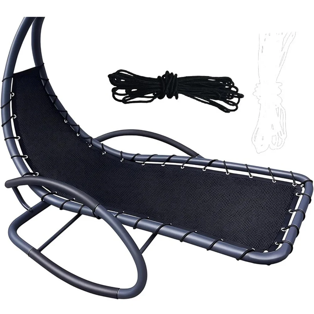 64*197*23CM Stuhl Sitz Ersatz Tuch Für Textilene Hängen Schaukel Stuhl Lounge Stuhl Liegestühle Tuch abdeckung Für Terrasse Garten