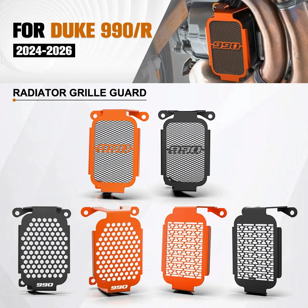 Per KTM Duke 990 R 990R 2024 2025 2026 Moto Protezione Scambiatore di Calore Olio-Acqua CNC Protezione Radiatore Olio 990Duke