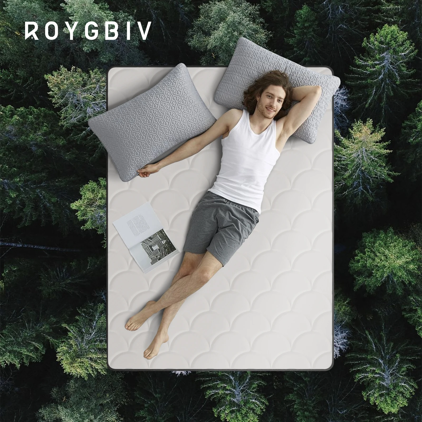 Taschenfederkernmatratze Höhe 22/25 cm, Härtegrad H3, Federkernmatratze Ergonomische Matrazen