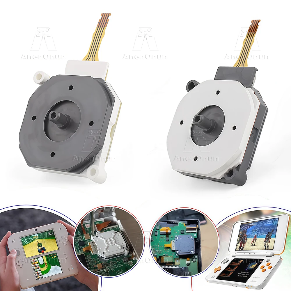 Joystick für New 3DS/New 3DS LL/New 3DS XL/New 2DS LL/New 2DS XL/3DS/3DS LL/3DS XL/2DS Ersatzteil Premium 3D Analogstick