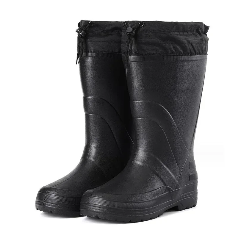 Männer Regen Stiefel Hohe Qualität EVA Wasserdichte Schuhe Männer Plattform Schnee Stiefel Im Freien Nicht-slip Angeln Schuhe Männer Regen schuhe 2026