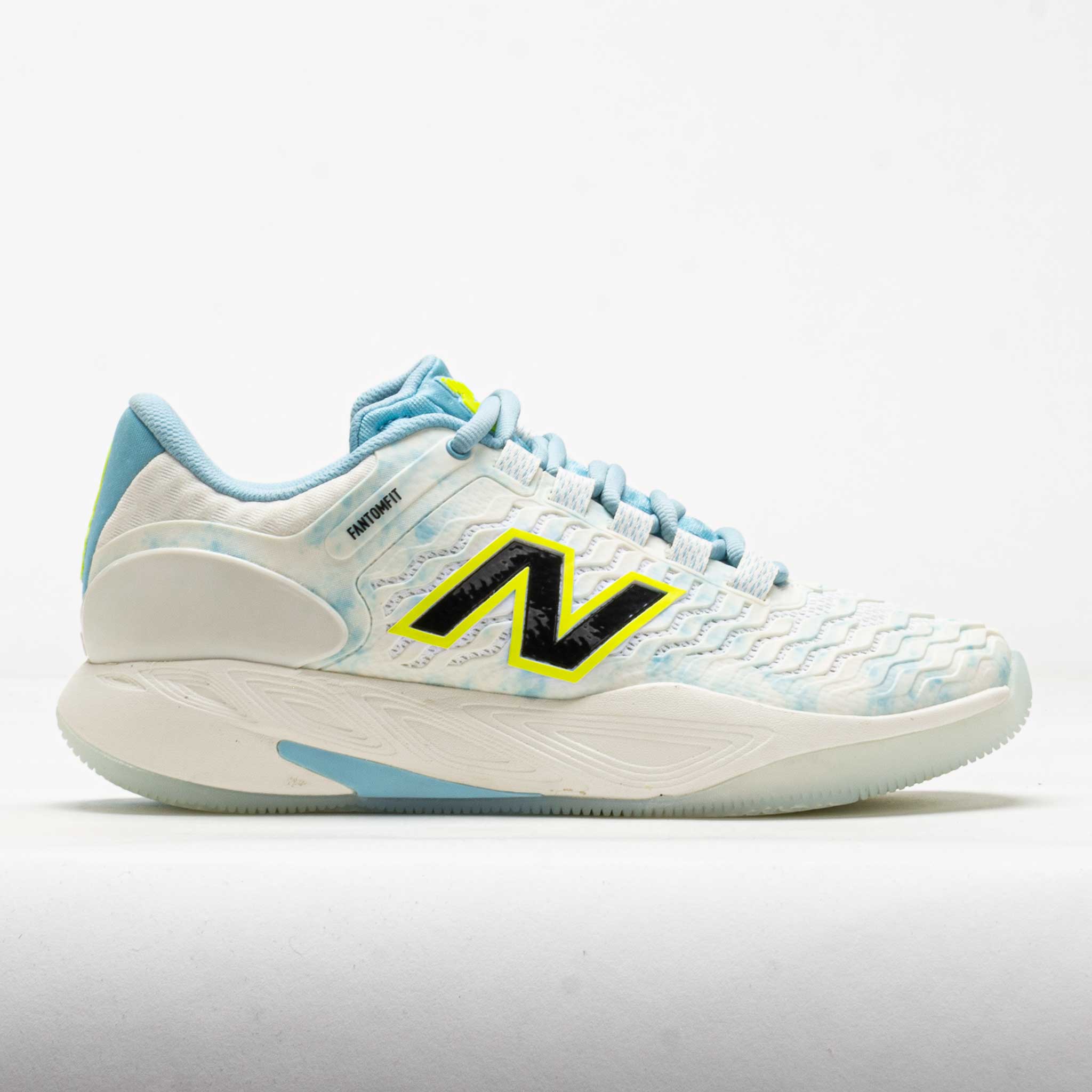 New Balance Fresh Foam X CT-Rally v2 Women's Tennis Shoes Sea Salt/Glint Blue