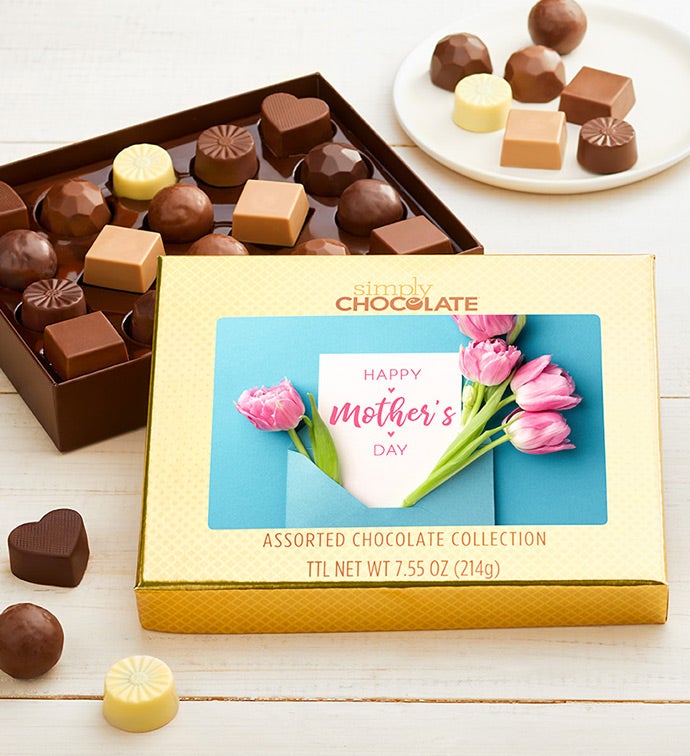 Mother's Day Envelope 18Pc Chocolate Box, Cho Colate, Gifts by Simply Chocolate