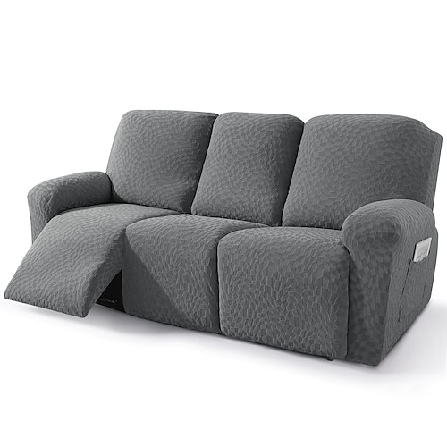 Elastischer Ganzkörper-Überzug für Relaxsessel, Schaukelstuhlbezug, elektrisch verstellbares Sofabezug, geteilter Massagesesselbezug Image