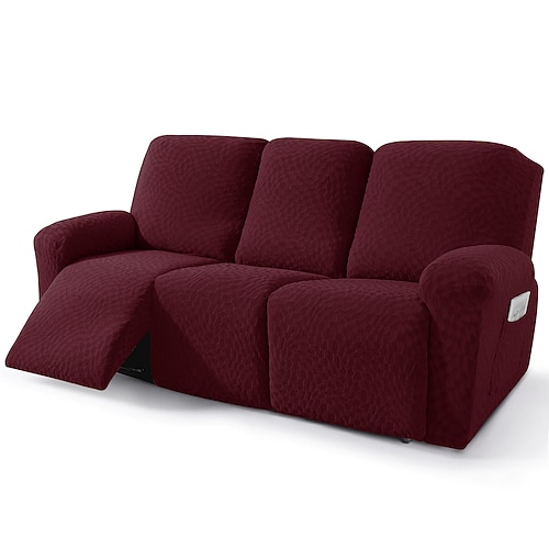 Elastischer Ganzkörper-Überzug für Relaxsessel, Schaukelstuhlbezug, elektrisch verstellbares Sofabezug, geteilter Massagesesselbezug Image