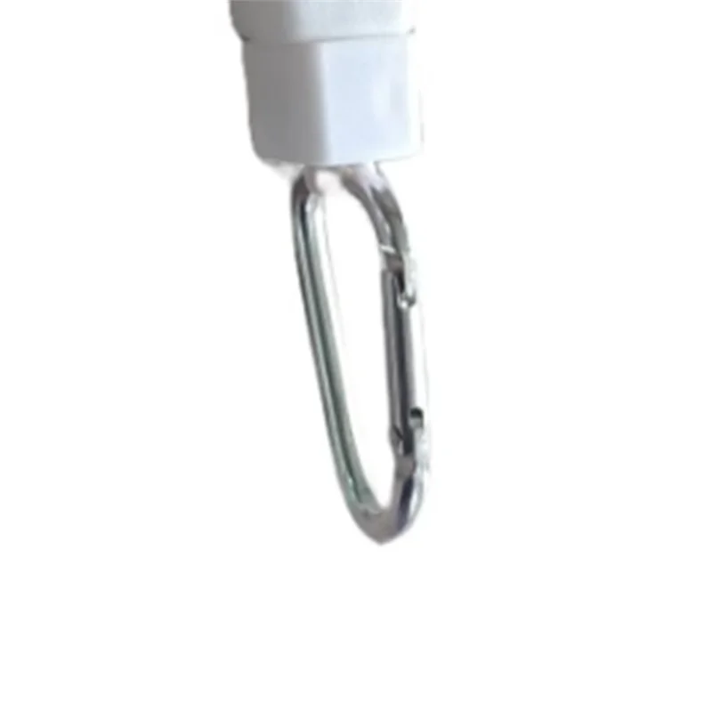 ABUN-Pflanzenrolle, einziehbarer Aufhänger, Pflanzenrolle, höhenverstellbares Rad zum Aufhängen von Pflanzen im Innenbereich (4 Stück) Image