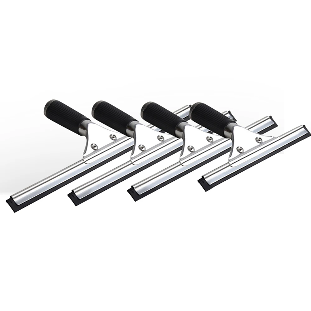 Fenster Rakel Glas Reinigung Wischer Pinsel Umweltfreundliche Weiche Glas Schaber Glas Wischer Reiniger Helfer Haushalts Reinigung B53 Image