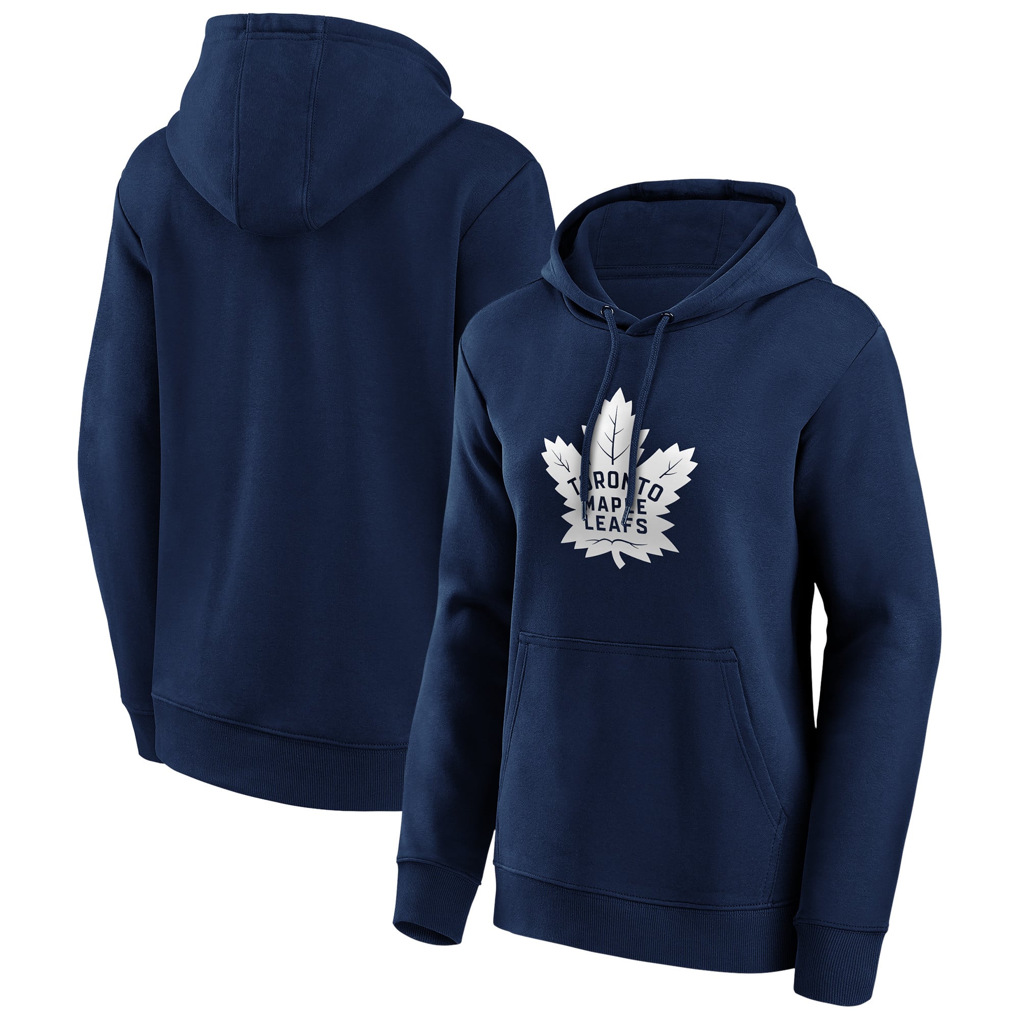 Toronto Maple Leafs Fanatics Branded Mono Logo Graphic Hoodie – Damen