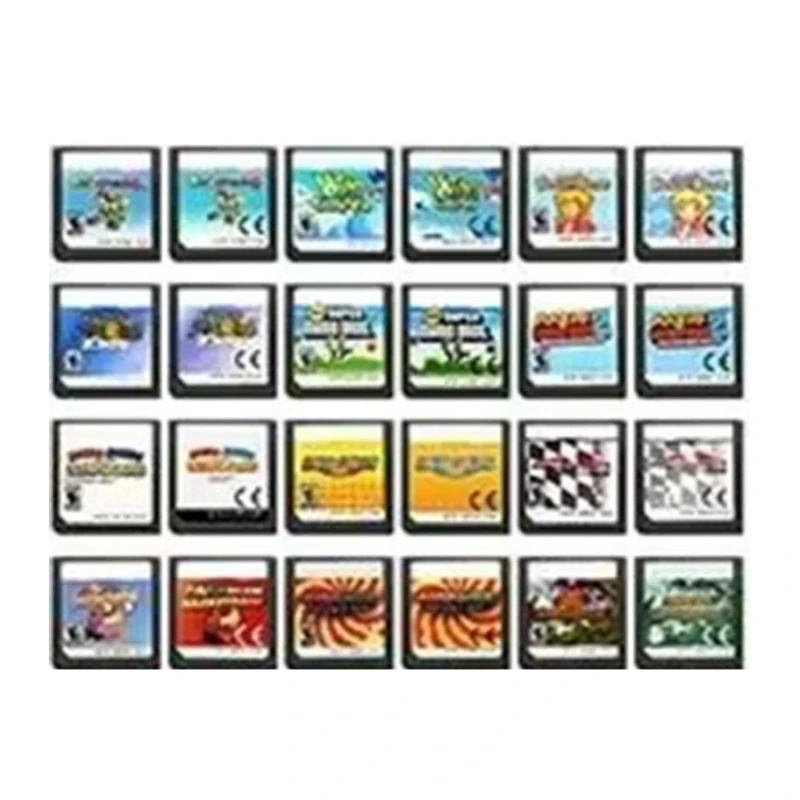 Cartouche de jeu vidéo DS pour console de jeu Peach Mario Bros Kart Party Yoshi's Island Jungle Crossing Time Basketball USA/EUR